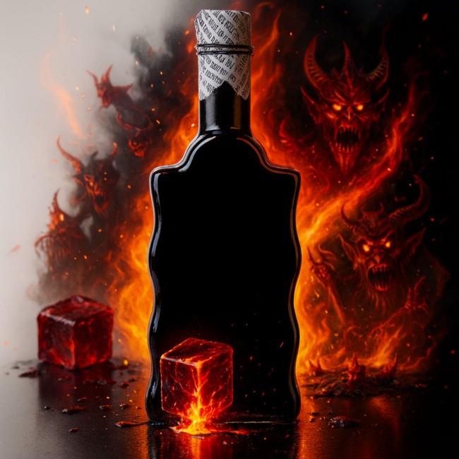 BUTELKA 500 ML CHAOS-BUTELKA NA BIMBER-BUTELKA MONOPOLOWA (3).jpg