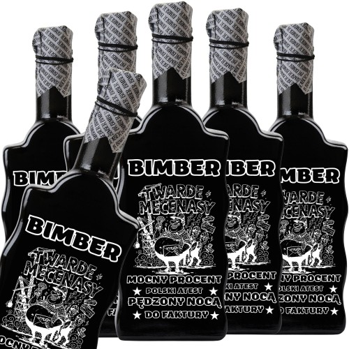 Butelka Chaos 500 ml-butelka z nadrukiem-butelka na wódkę, bimber.jpg