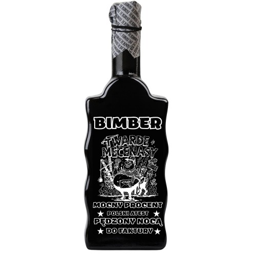 Butelka Chaos 500 ml- butelka z nadrukiem-butelka na wódkę,bimber.jpg
