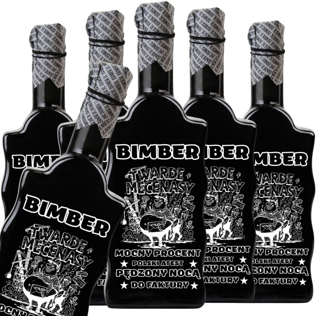 Butelka Chaos 500 ml-butelka z nadrukiem-butelka na wódkę, bimber.jpg
