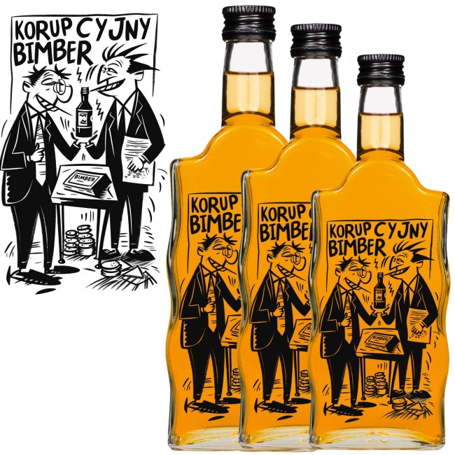 Dr Bimber,-butelka monopolowa 500 ml,-butelka na nalewkę,-butelki na nalewki,-butelki szklane 500ml,-butelka Korupcyjny Bimber (8).jpg