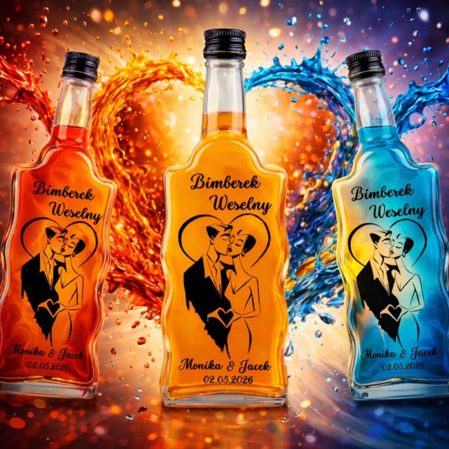 Butelka z nadrukiem Fala 500 ml,- butelka na bimber z nadrukiem  (3).jpg