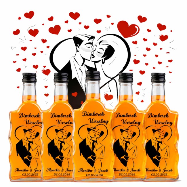 Butelka z nadrukiem Fala 500 ml,- butelka na bimber z nadrukiem  (5).jpg