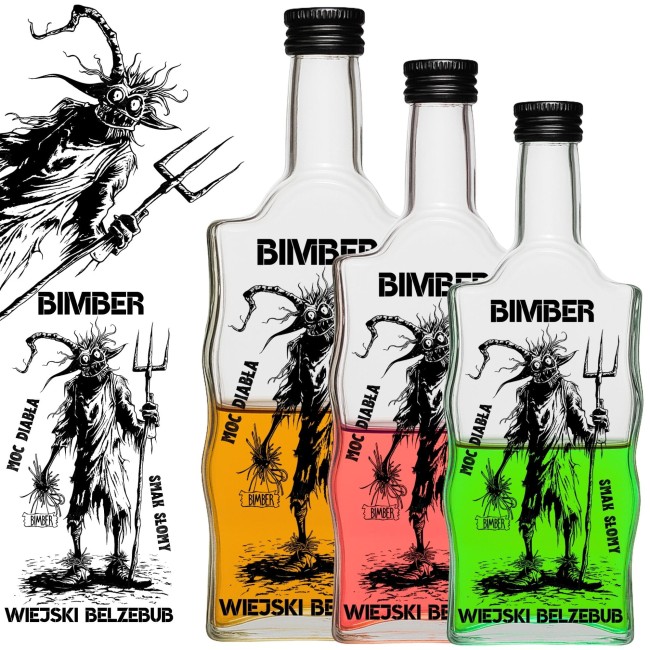 Butelka szklana WIEJSKI BELZEBUB (6).jpg