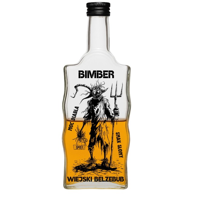 Butelka szklana WIEJSKI BELZEBUB (3).jpg