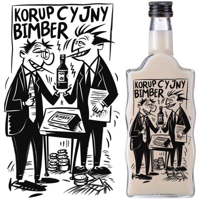 butelka-fala-500-ml-czarny-nadruk-bimber-korupcyjny-1