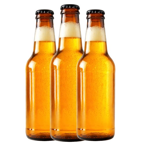 Butelka brązowa 250 ml na piwo i syropy - 100 sztuk
