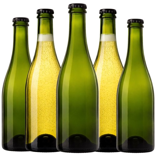 Butelka Asti 375 ml PREMIUM z oliwkowego szkła