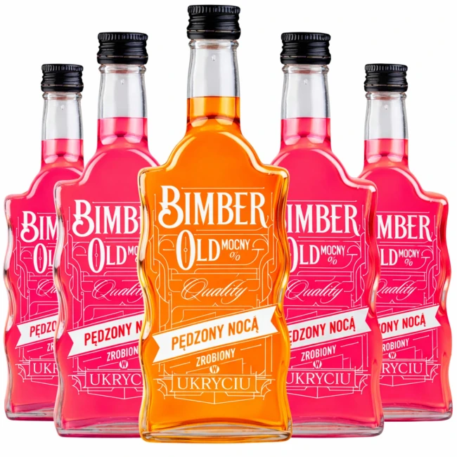 Butelka FALA 500 ml Bimber Old - opakowanie 10 sztuk