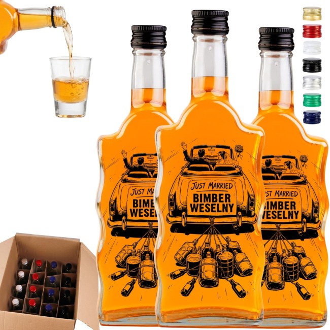 Butelka monopolowa na zakrętkę 500 ml
