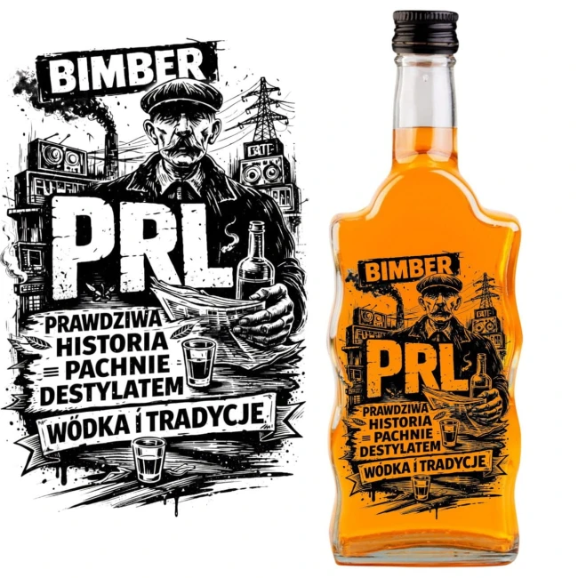 Butelka Fala 500 ml z zakrętką