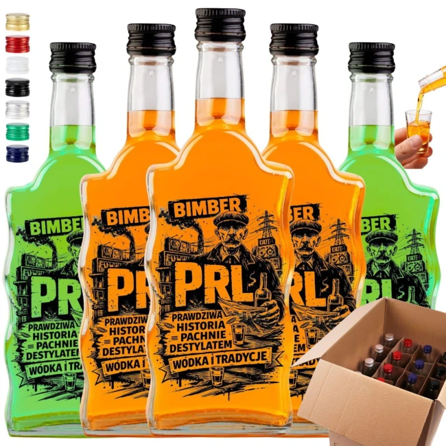 Czterdzieści pustych butelek Fala 500 ml