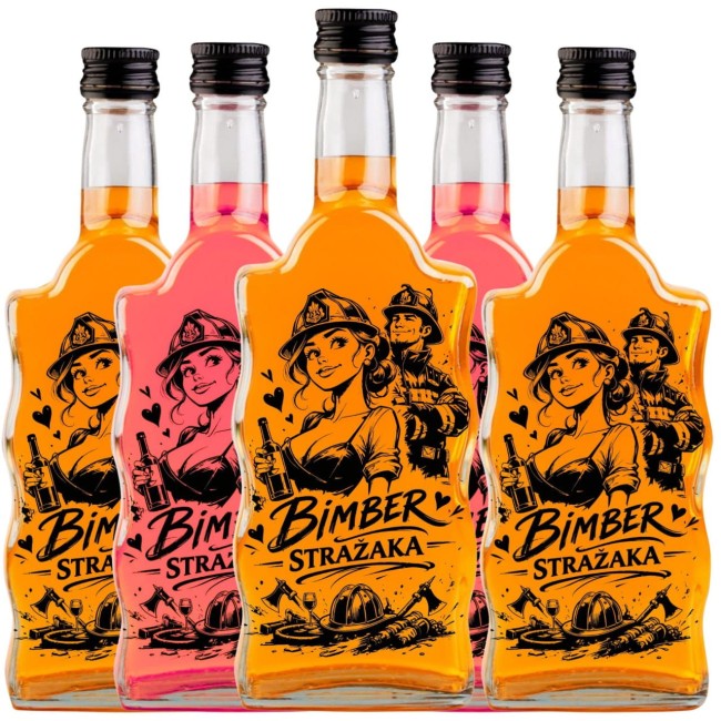 Szklana butelka na destylat 500 ml
