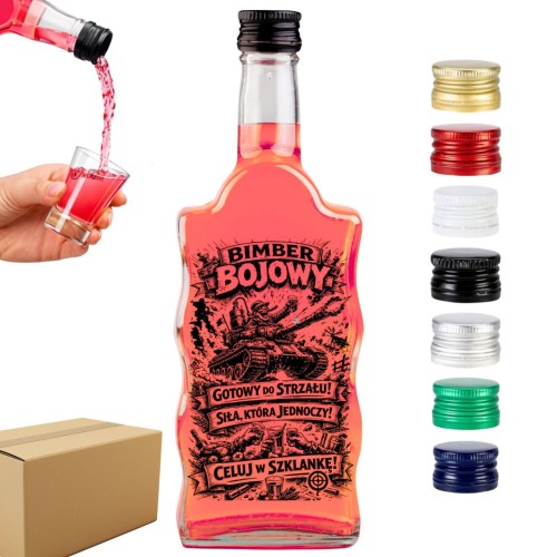 Dziesięć butelek bimbrowniczych 500 ml