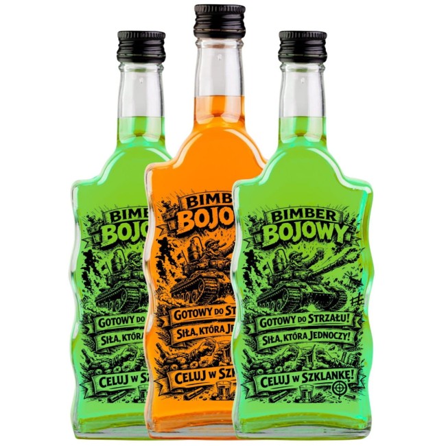Szkło na wódkę domową 500 ml, ujęcie wprost