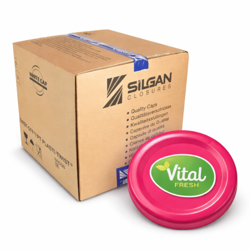 Karton trzech tysięcy wieczek 43 mm Vital Fresh