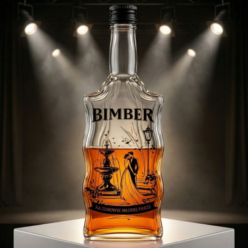 Butelka na bimber ze sklepu Dr Bimber
