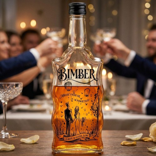 Butelka na wesele 500 ml z oferty Dr Bimber