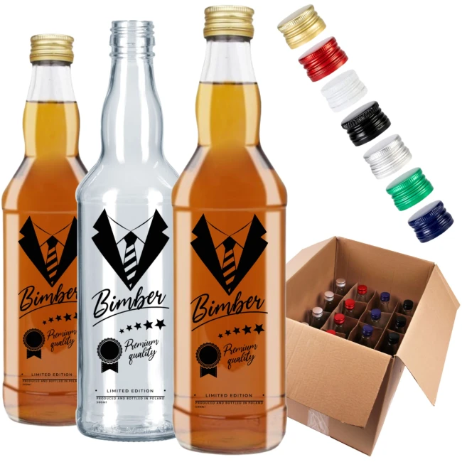 butelka monopolowa 0,5 l z nadrukie dr bimber (5).jpg