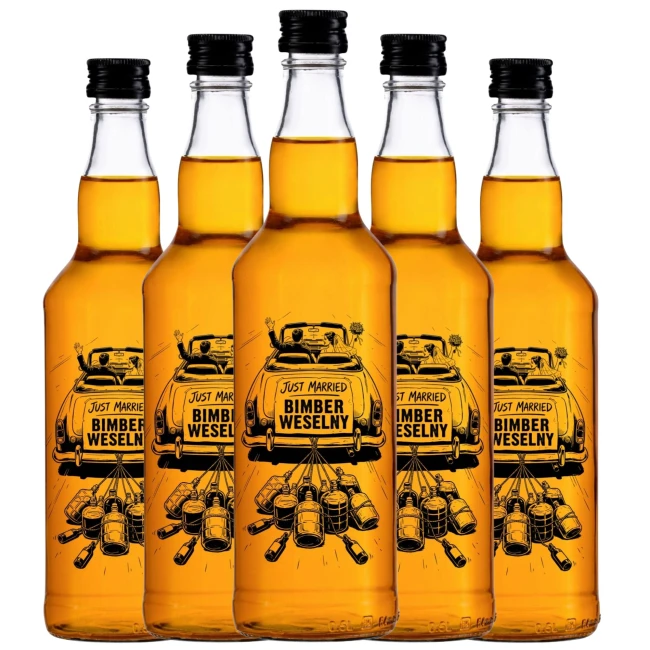 Butelki monopolowe 500 ml w zestawie 20 sztuk