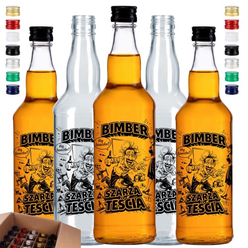 40x butelki monopolowe 500 ml na bimber