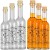 100x butelki 100 ml na podziękowania dla gości