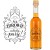 Butelka 100 ml Młoda Para z etykietą weselną