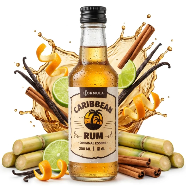 Zaprawka CARIBBEAN RUM 200 ml do bimbru