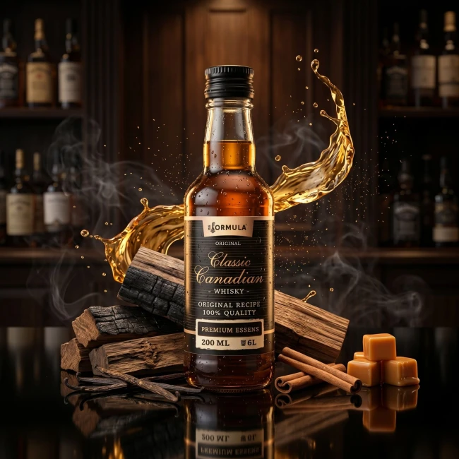 Zaprawka do alkoholu o smaku whisky kanadyjskiej 200 ml