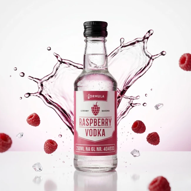 Zaprawka do alkoholu 200 ml RASPBERRY VODKA