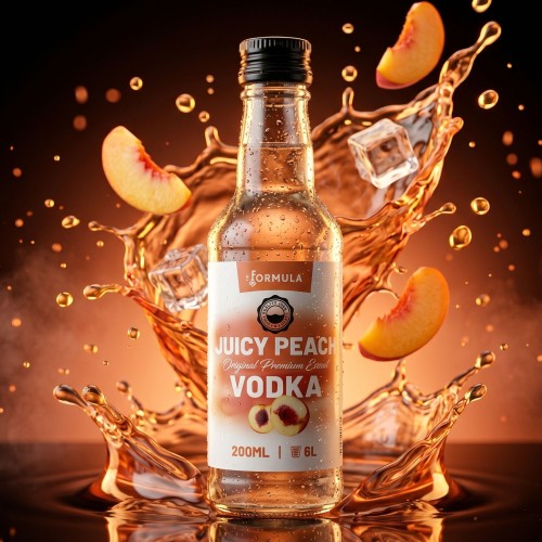 Zaprawka JUICY PEACH VODKA - esencja do bimbru