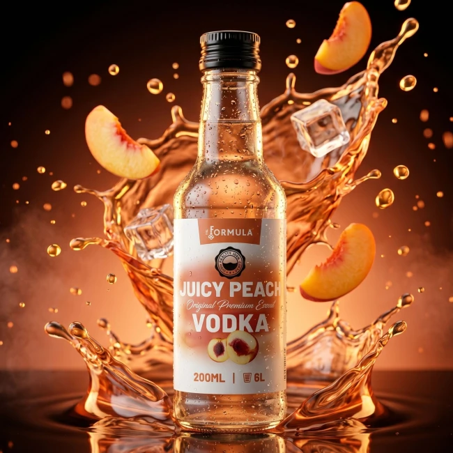 Zaprawka JUICY PEACH VODKA - esencja do bimbru