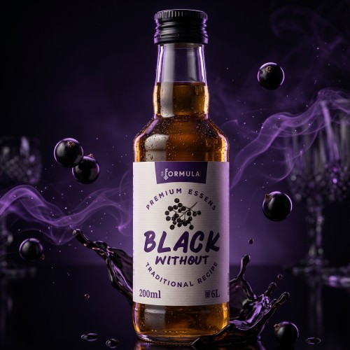 Zaprawka BLACK WITHOUT - esencja z czarnego bzu