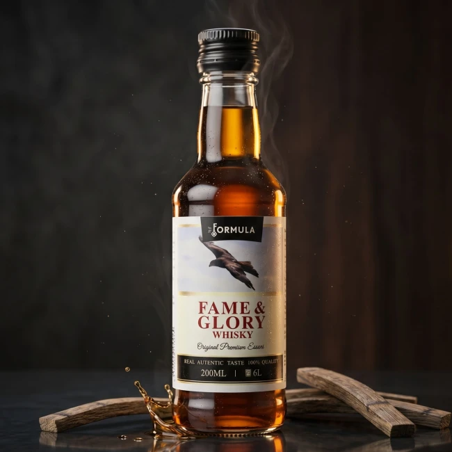 Butelka zaprawki 200 ml o smaku whisky