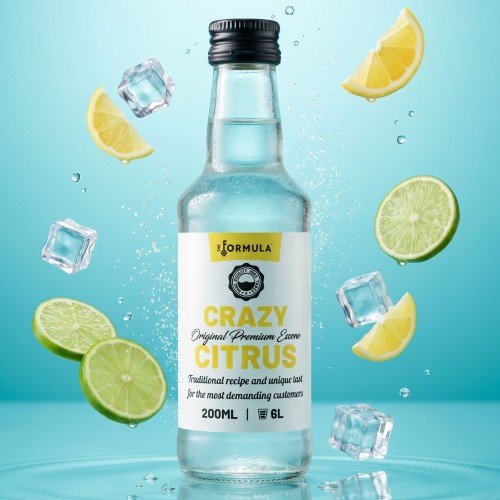 Zaprawka CRAZY CITRUS - esencja cytrynowa do bimbru