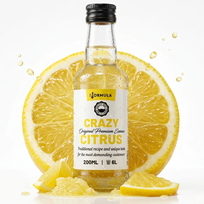 Zaprawka do alkoholu 200 ml CRAZY CITRUS