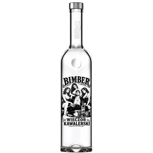 Butelka FUTURA 500 ml GPI z zakrętką na domowy bimber