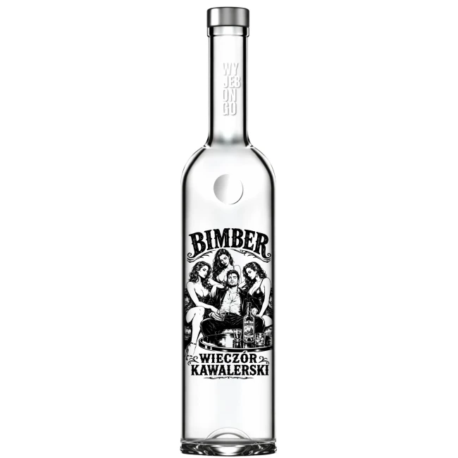 Butelka FUTURA 500 ml GPI z zakrętką na domowy bimber