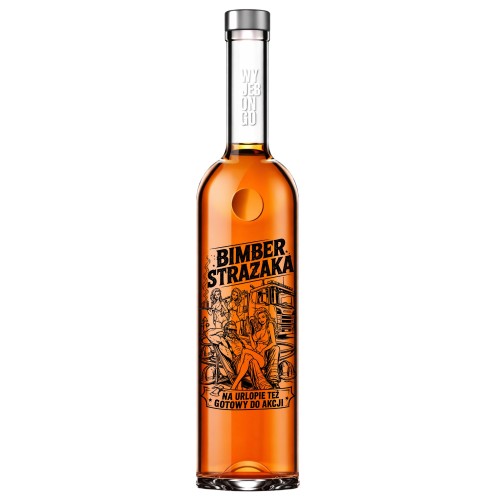 Nadruk OSP na butelce 500 ml - prezent dla strażaka