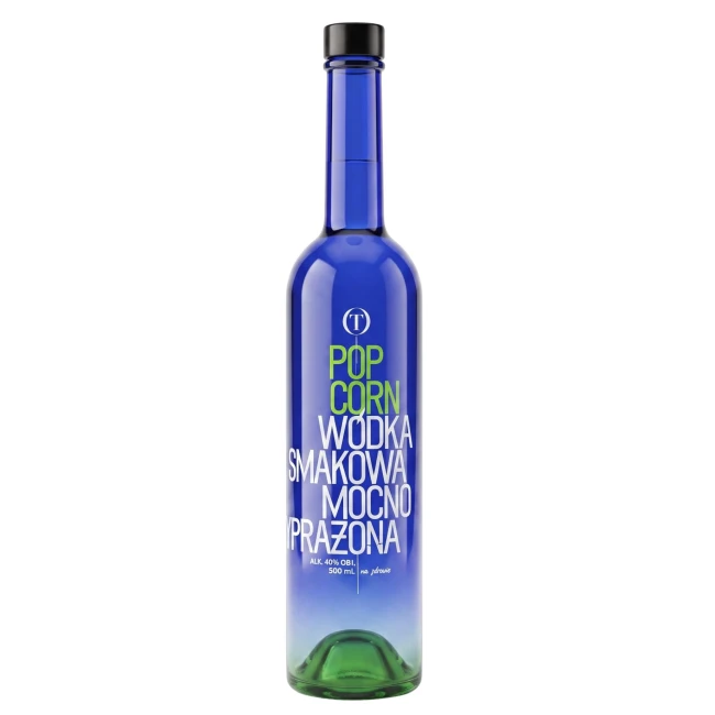 Butelka szklana 500 ml FUTURA z zakrętką na likier