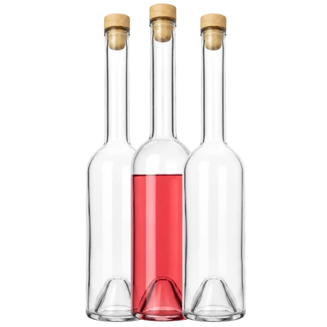 Butelka FENICE 500 ml z korkiem do rozlewu wina domowego
