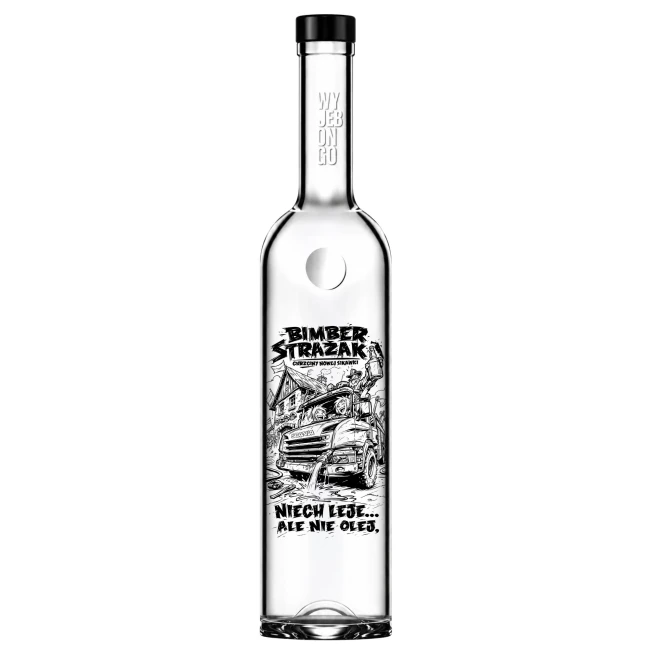 Pusta butelka monopolowa 500 ml FUTURA na domowy destylat