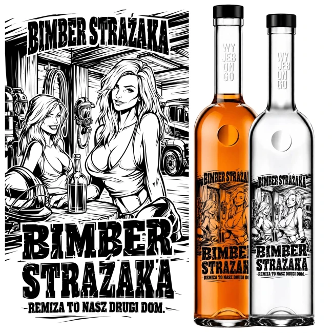 Pusta flaszka szklana 500 ml FUTURA na domowy destylat