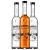 Pusta flaszka szklana 500 ml FUTURA na alkohol weselny
