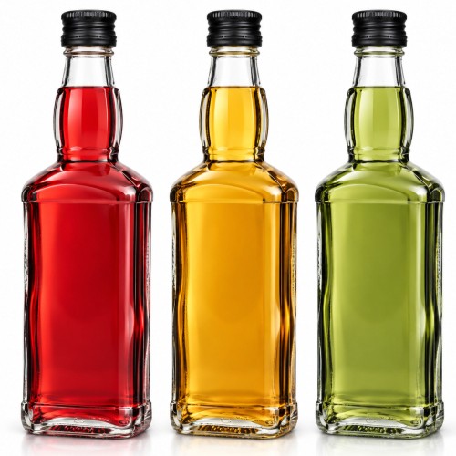 butelki na nalewki 500 ml jack – kolorowe nalewki, szkło z zakrętką