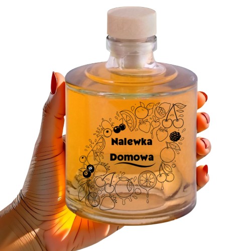 Butelka Baryłka 250 ml na nalewki-skle dr bimber (8).jpg