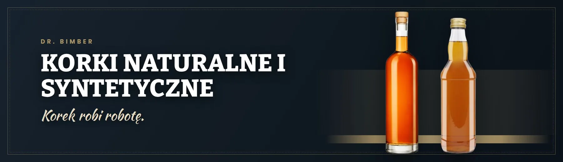 Korki naturalne i syntetyczne – Dr. Bimber