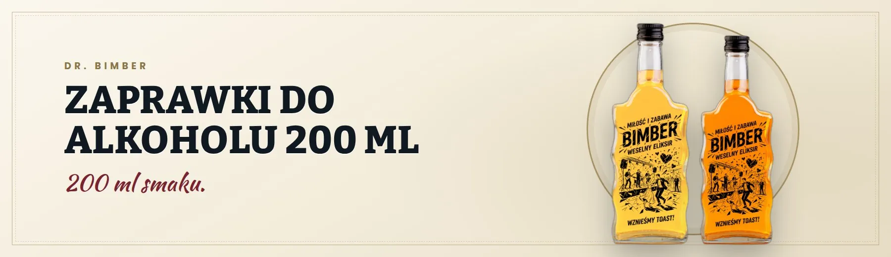 Zaprawki do alkoholu 200 ml – Dr. Bimber