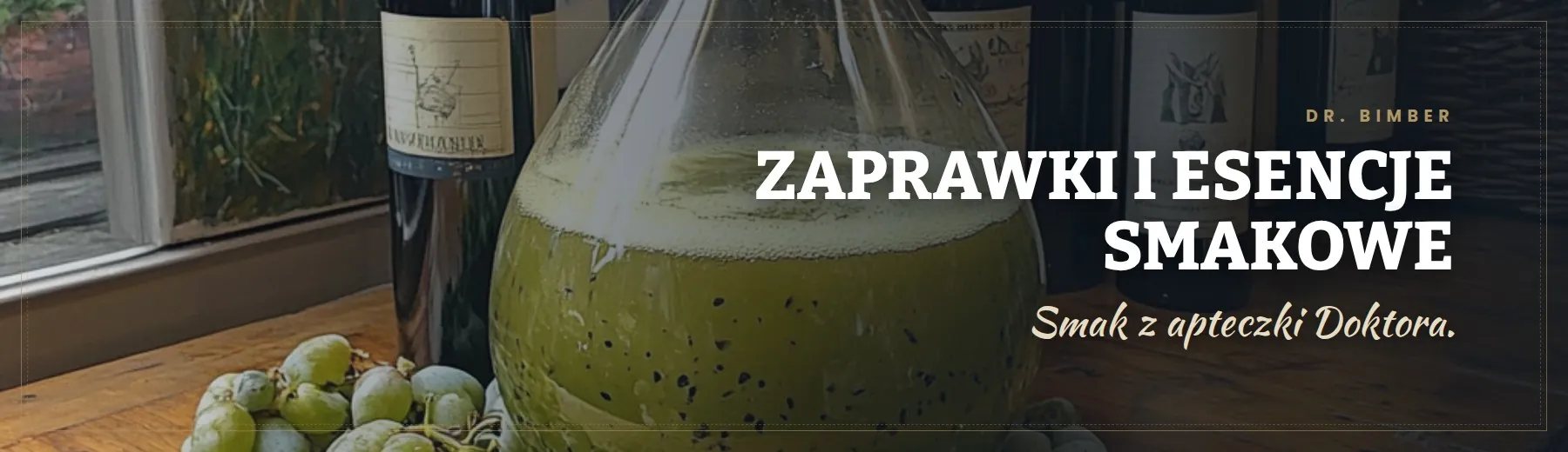Zaprawki i esencje smakowe – Dr. Bimber