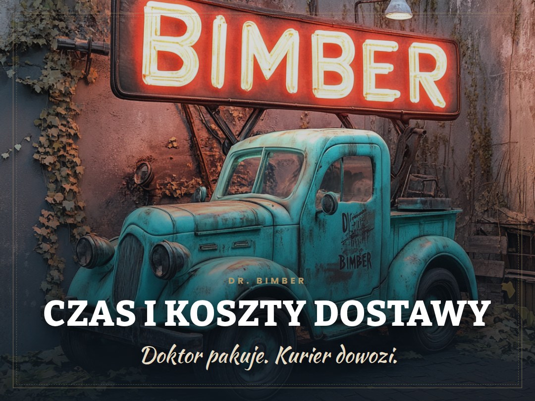 Czas i koszty dostawy – Dr. Bimber